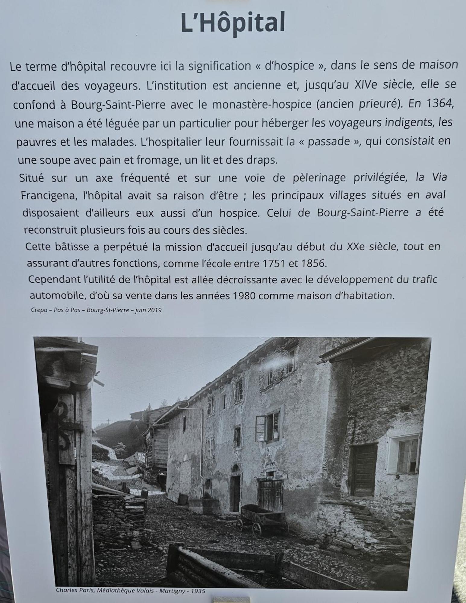 Bourg-Saint-Pierre : Le Cachet D'Antan Apartment Exterior photo